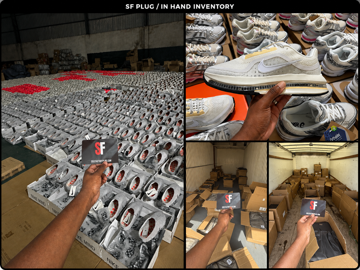 SF Plug in-hand wholesale inventory across warehouse, storage and freight staging