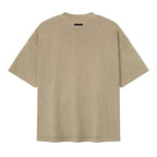 ESSENTIALS SS26 Training 90s Faded Dune — Camiseta y pantalones cortos