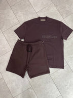 ESSENTIALS SS23 Plum — Tee & Shorts