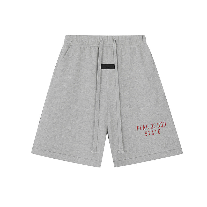 ESSENTIALS FW24 State Gray — Tee & Shorts