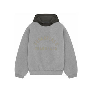 SS24 Hoodie Dark Heather Oatmeal/Ink