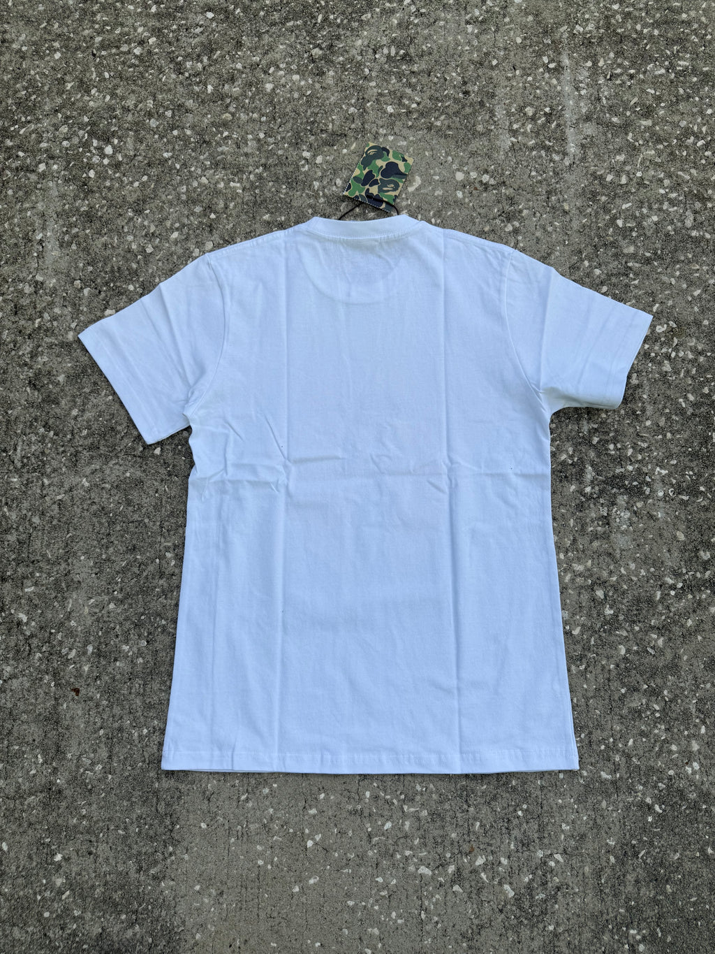 White Camo Red Ape Tee