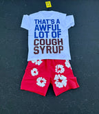 ALOC Tee + Denim Short Set