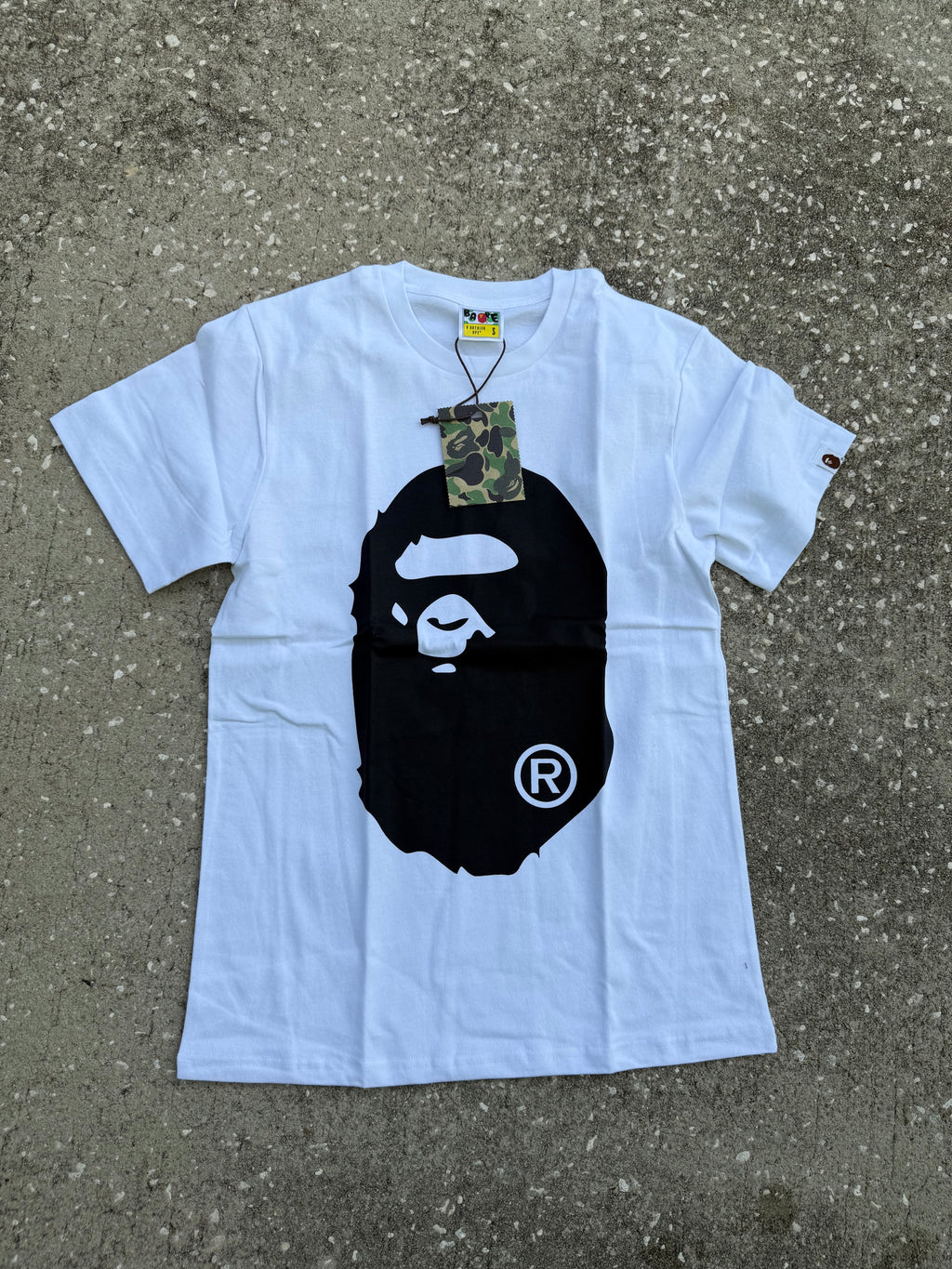 White Tee Black Ape