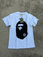 White Tee Black Ape
