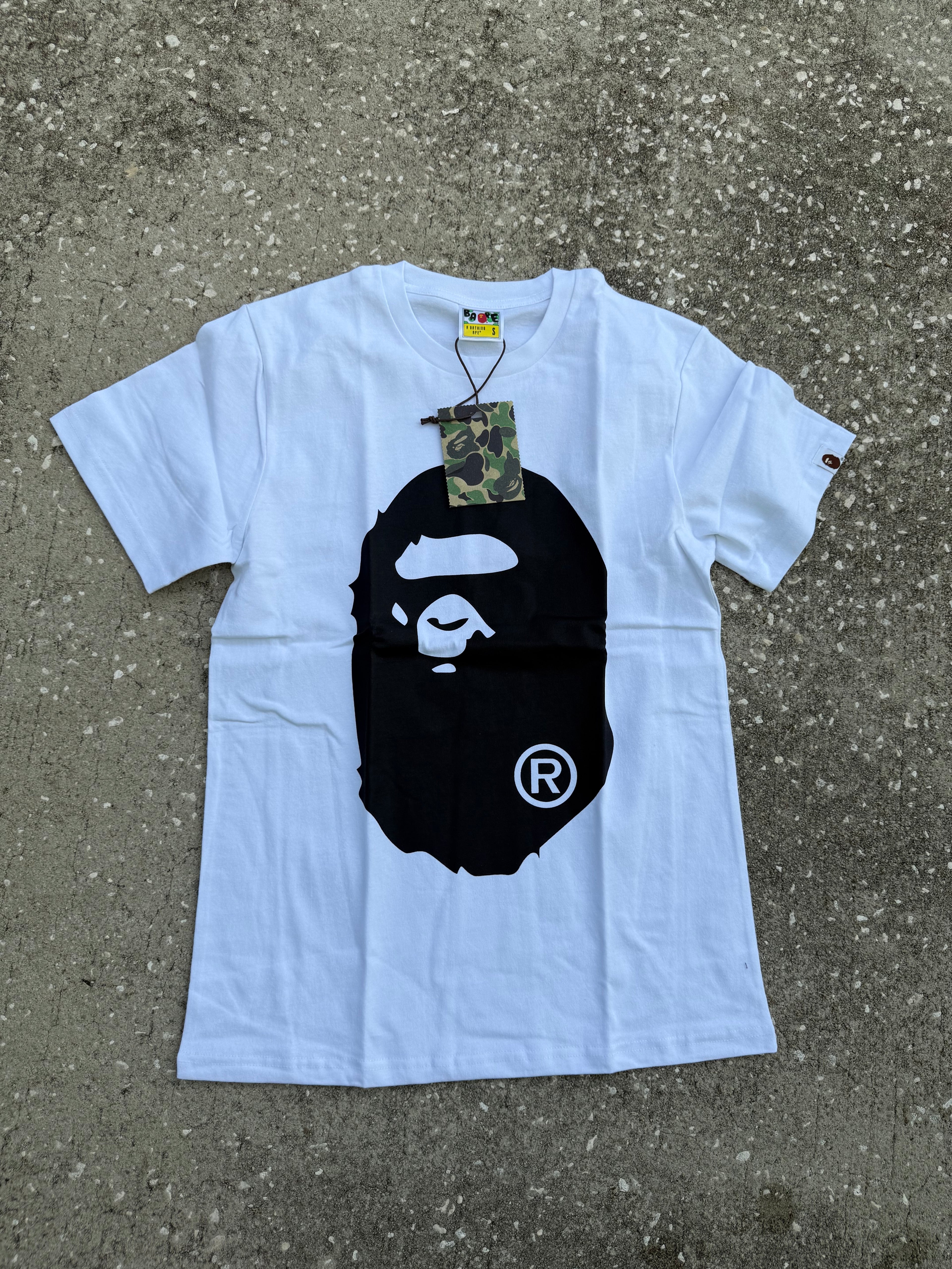 White Tee Black Ape