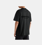 ESSENTIALS SS22 Negro — Camiseta y pantalón corto