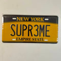 Supreme License Plate
