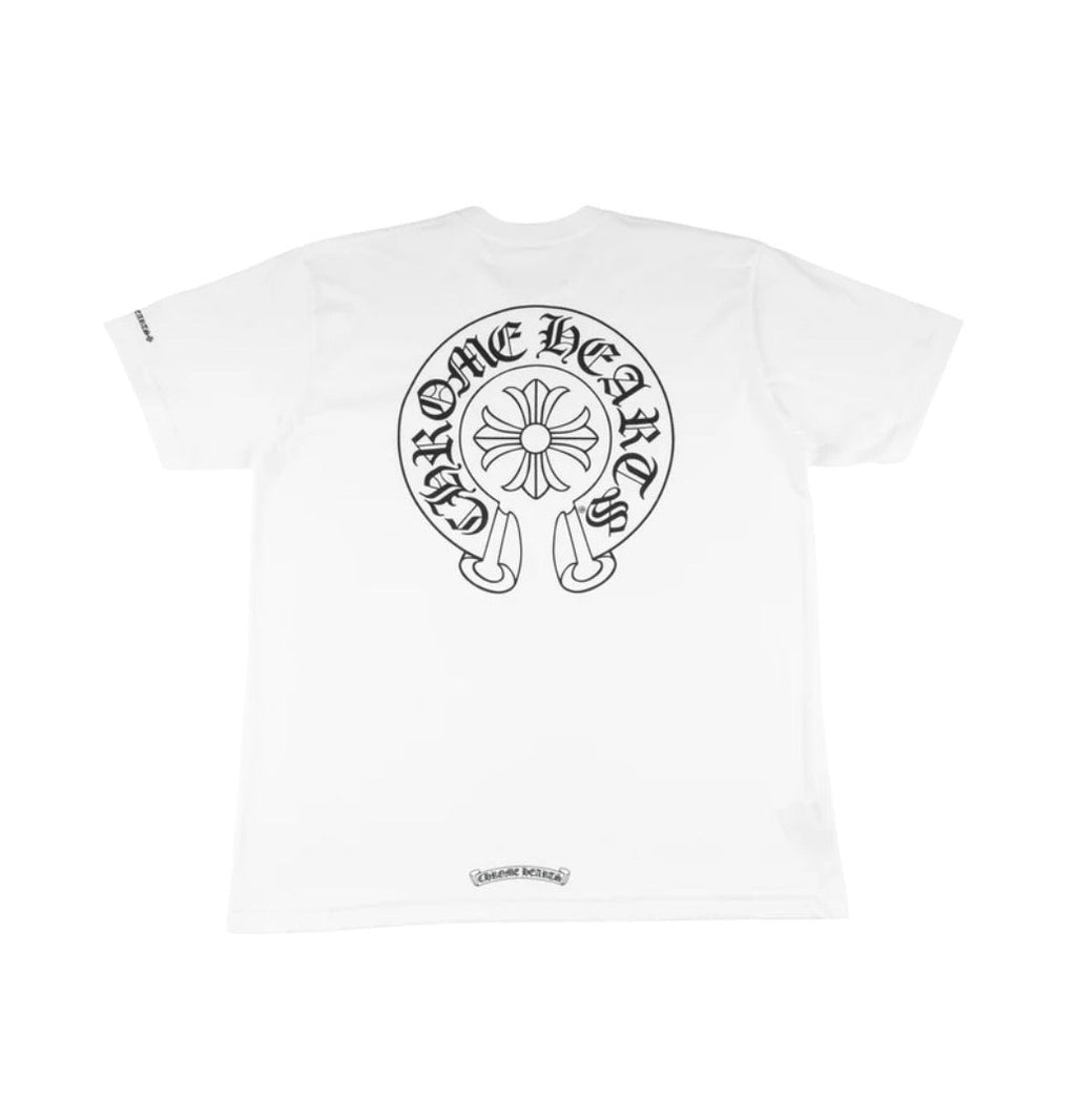 Chrome Hearts Horseshoe Logo
Pocket T-Shirt 'White’
