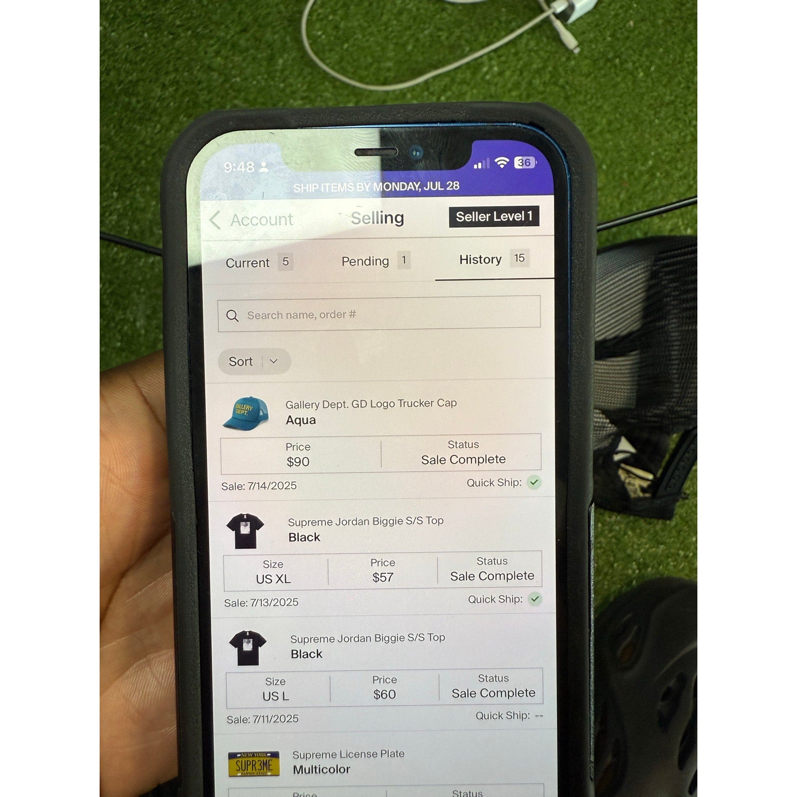 Gallery Dept. Aqua Trucker Hat