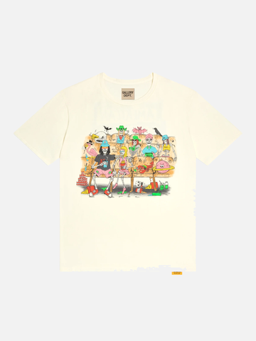 Gallery Dept. Skeleton Beach Theater Tee Light Archival White