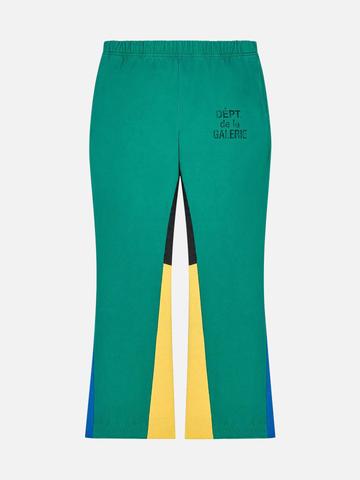 Gallery Dept. Flare Sweatpant Emerald Green