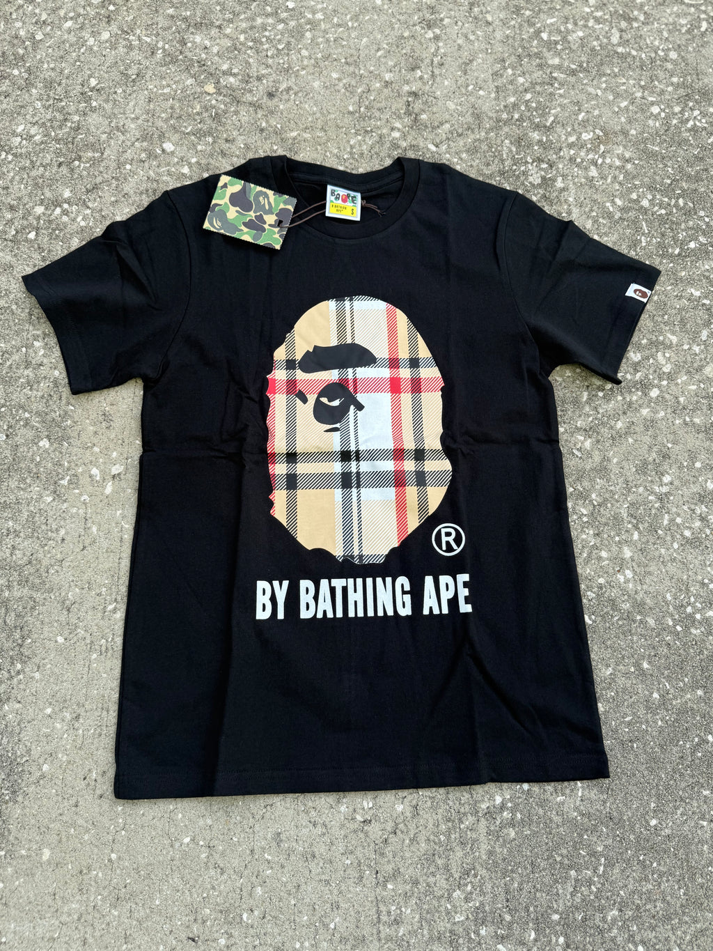 BR X Ape Tee ( Black)