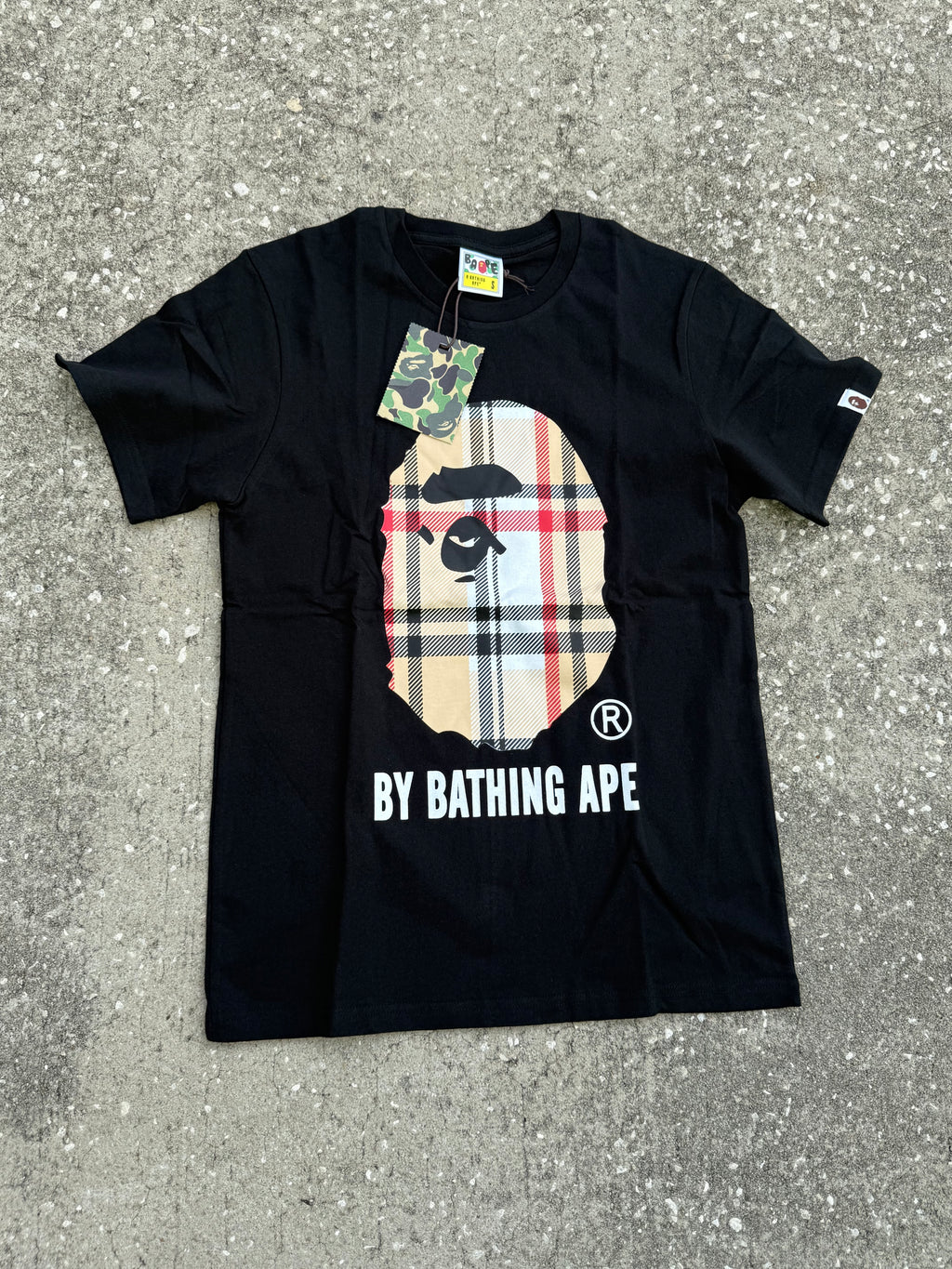 BR X Ape Tee ( Black)