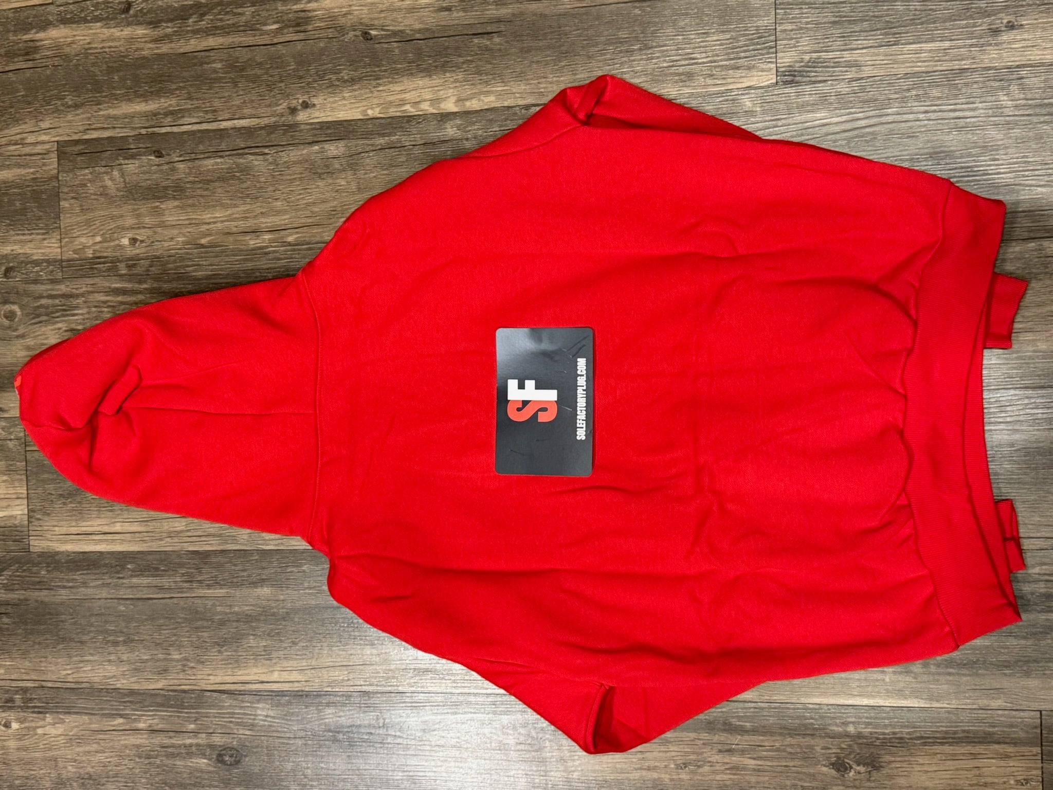 555 Red Angel Hoodie