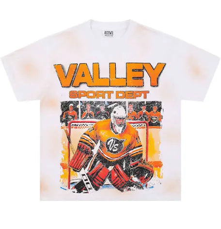 Vale Forever Sport Dept Tee ‘White/Orange’