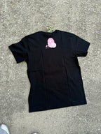 Black Tee Pink Ape