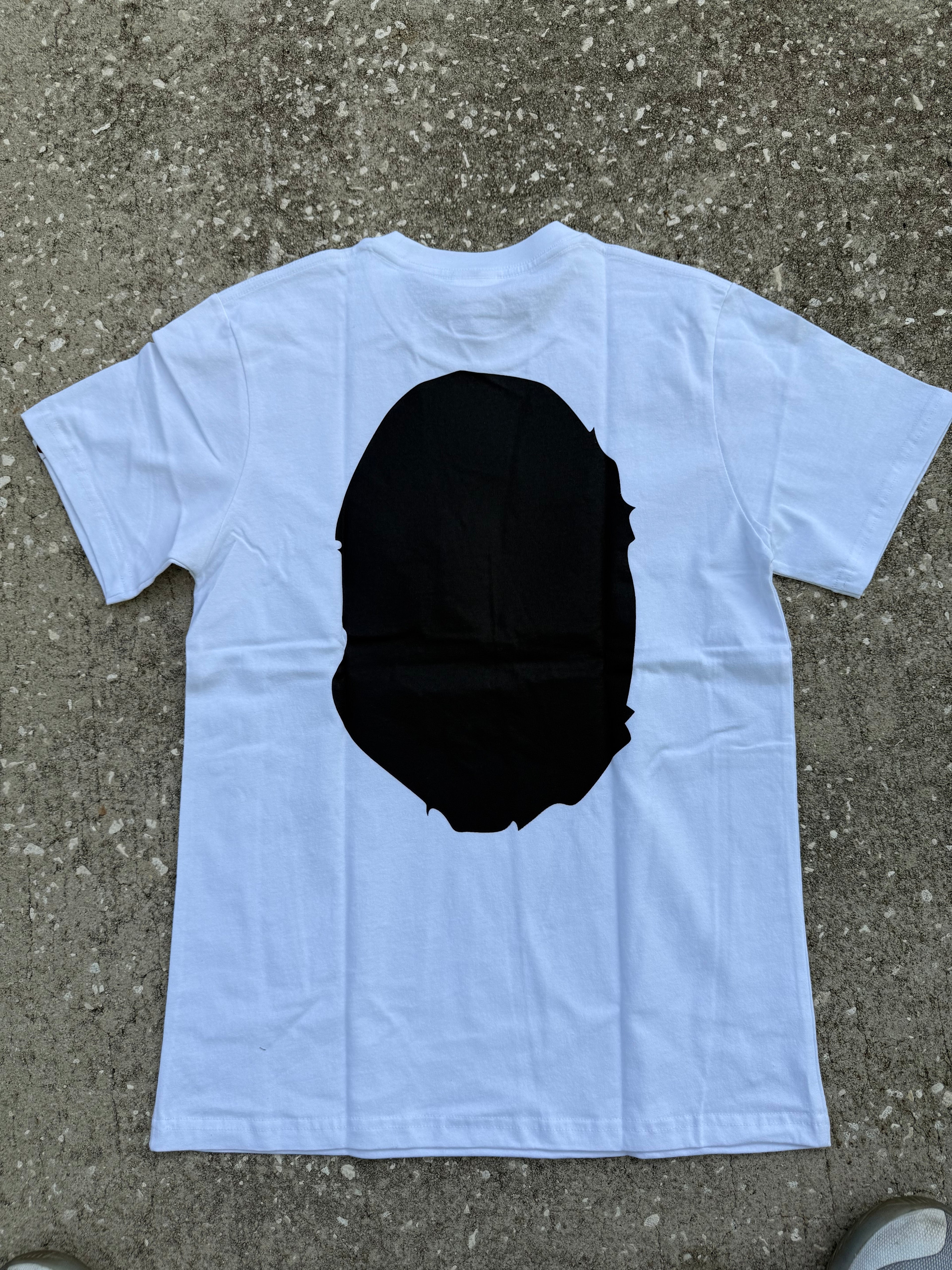 White Tee Black Ape