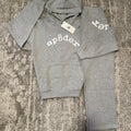 Grey Rhinestone Sp5der Set