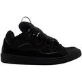 Black Lanvin Curb Sneakers