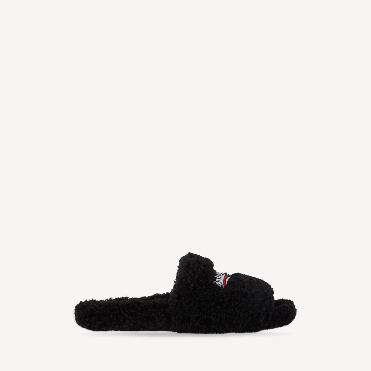 Balenciaga Furry Slides ‘Black’