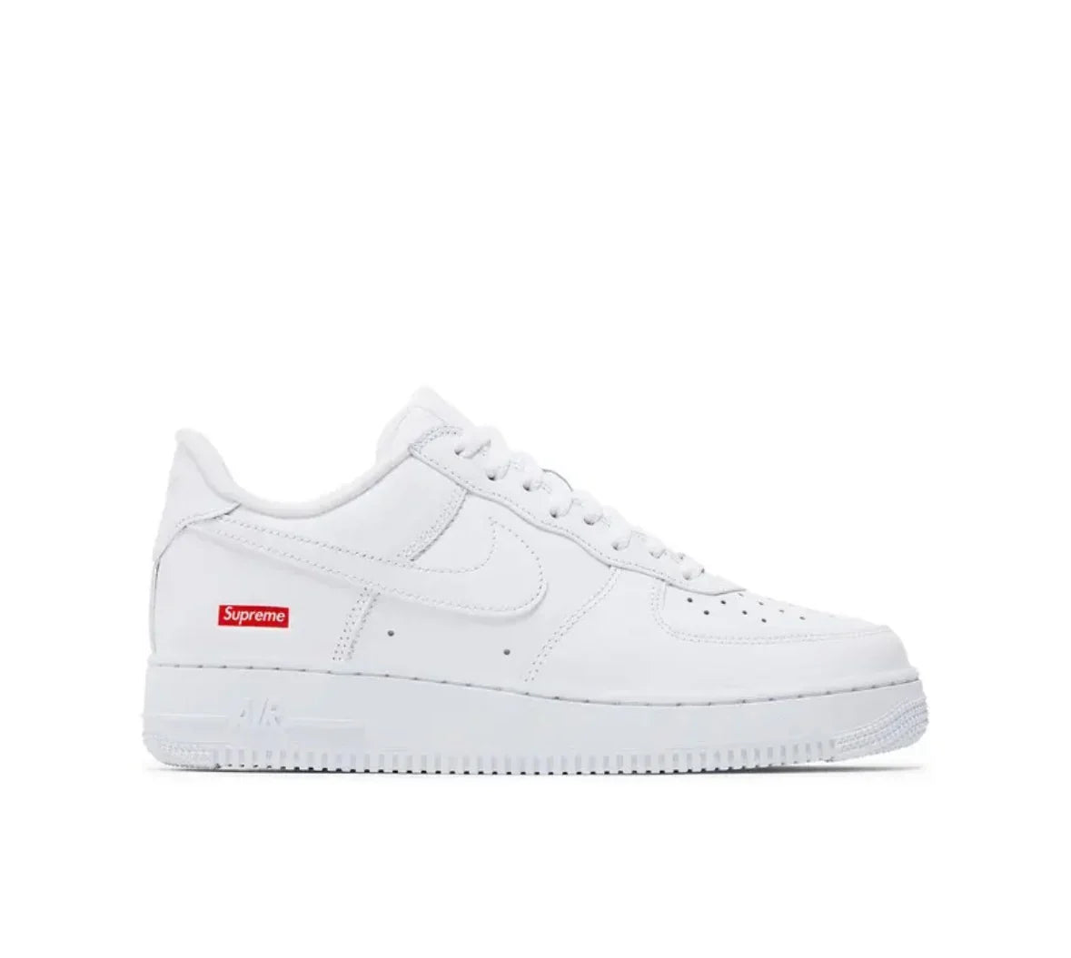 White Supreme X Nike Air Force 1’s