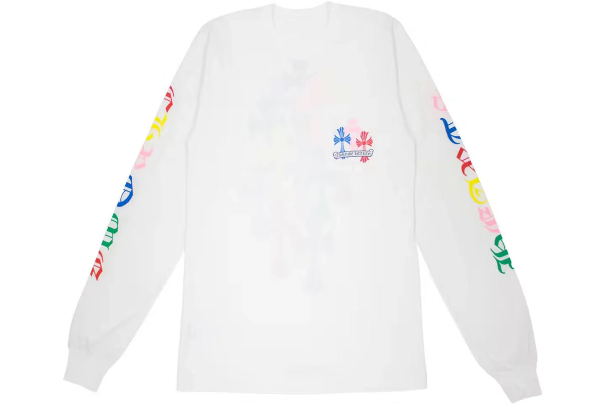 Multicolor Chrome Heart Tee