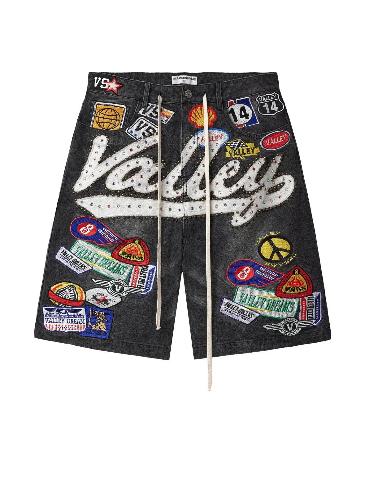 Vale Forever Black Jorts