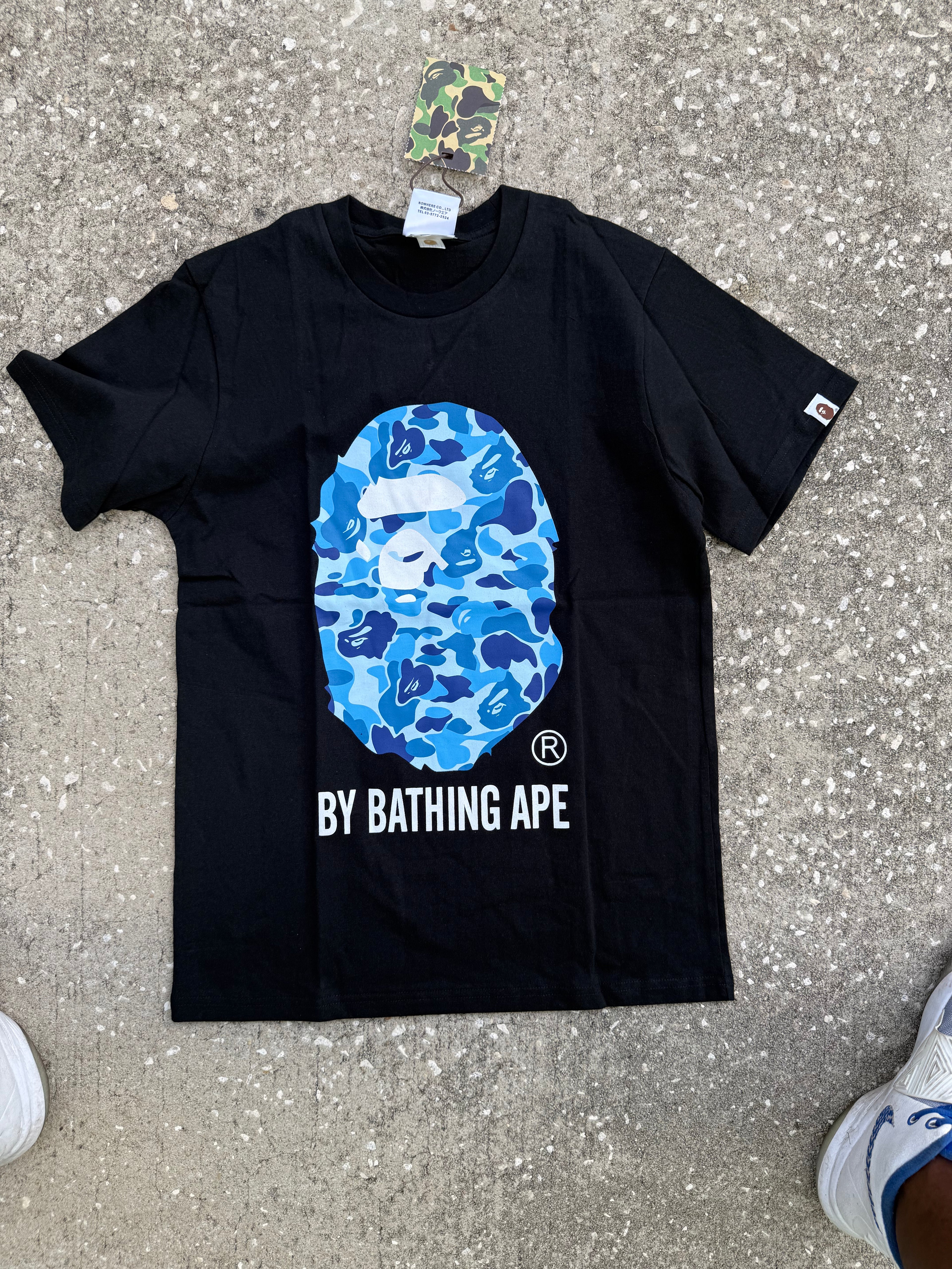 Black Blue Ape Camo Tee