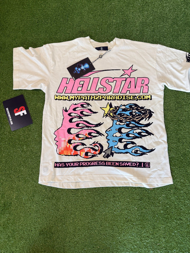 Pixel Tee White