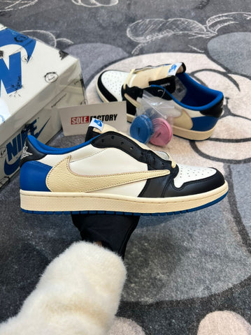 Fragment Design x Travis Scott x Air Jordan 1 Retro Low ( SAMPLE)