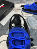 Royal Blue and Black 11's ( Made to Order Please Read Description)