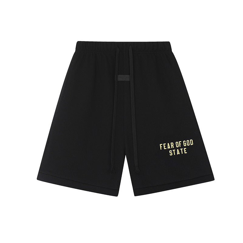 ESSENTIALS FW24 State Black — Tee & Shorts
