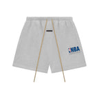 ESSENTIALS SS25 NBA Gris — Camiseta y pantalón corto