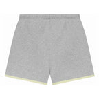 ESSENTIALS SS24 Gris Jaspeado Claro — Camiseta y Shorts