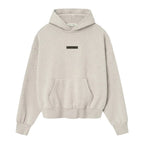 ESSENTIALS FW25 Sudadera con capucha clásica Heather Stone