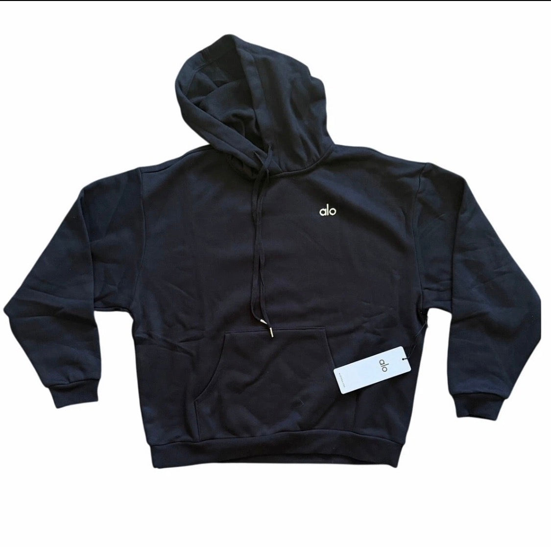 ALO Accolade hoodie — Black — front