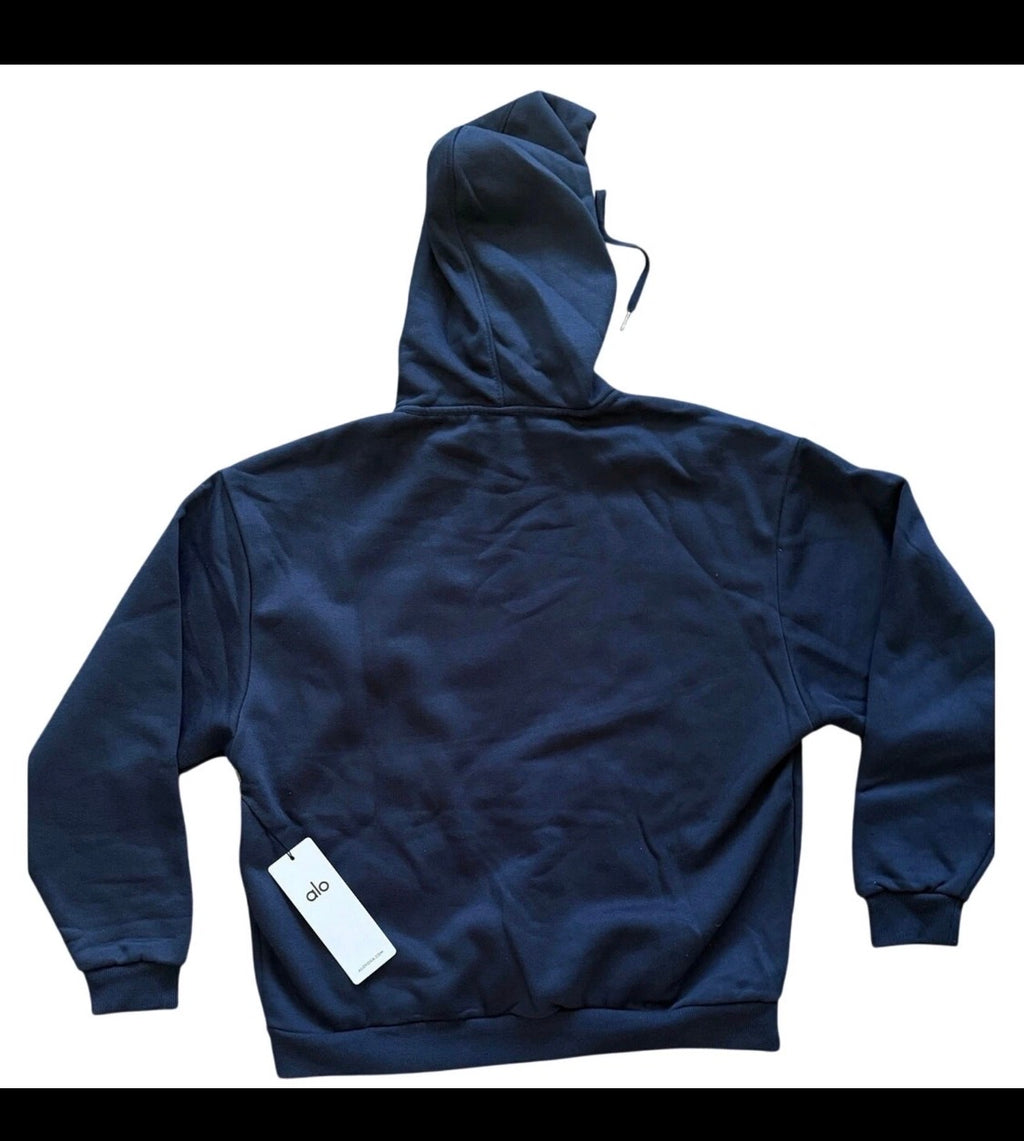 ALO Accolade hoodie — Navy — back