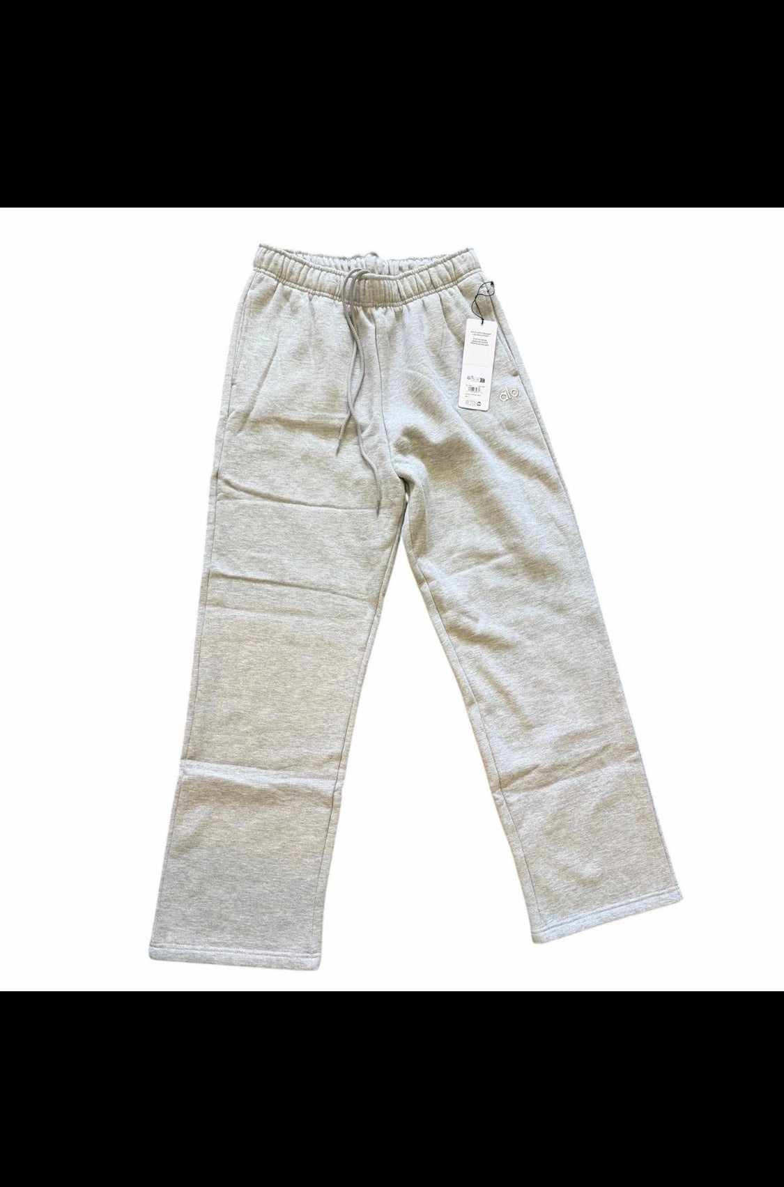 ALO Accolade pants — Athletic Heather — front
