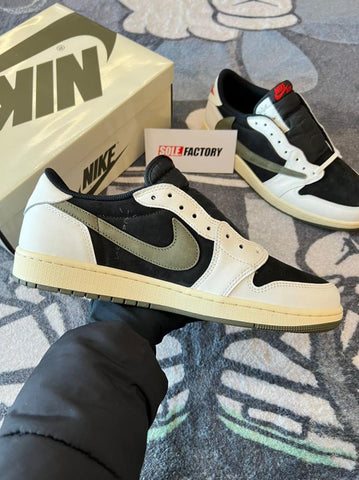 TRAVIS SCOTT X WMNS AIR JORDAN 1 RETRO LOW OG 'OLIVE'